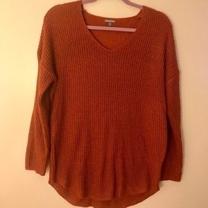 Burnt Orange Charlotte Russe Sweater